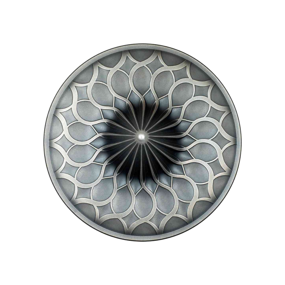 2nd EDITION SPINNING COIN Spinning Series 1 Oz Silver Coin $5 Cook Islands 2024