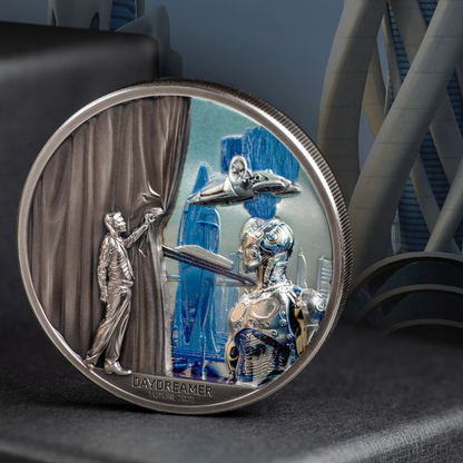 DAYDREAMER FUTURE 2 Oz Silver Coin $10 Palau 2022