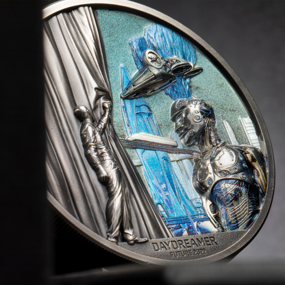DAYDREAMER FUTURE 2 Oz Silver Coin $10 Palau 2022