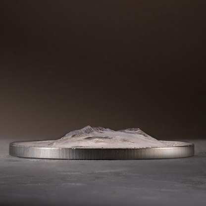 MT VINSON 7 Summits 5 Oz Silver Coin $25 Cook Islands 2022