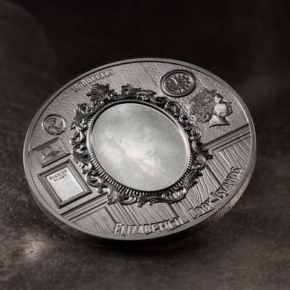 STANLEY Most Haunted Places 2 Oz Silver Coin $10 Cook Islands 2023