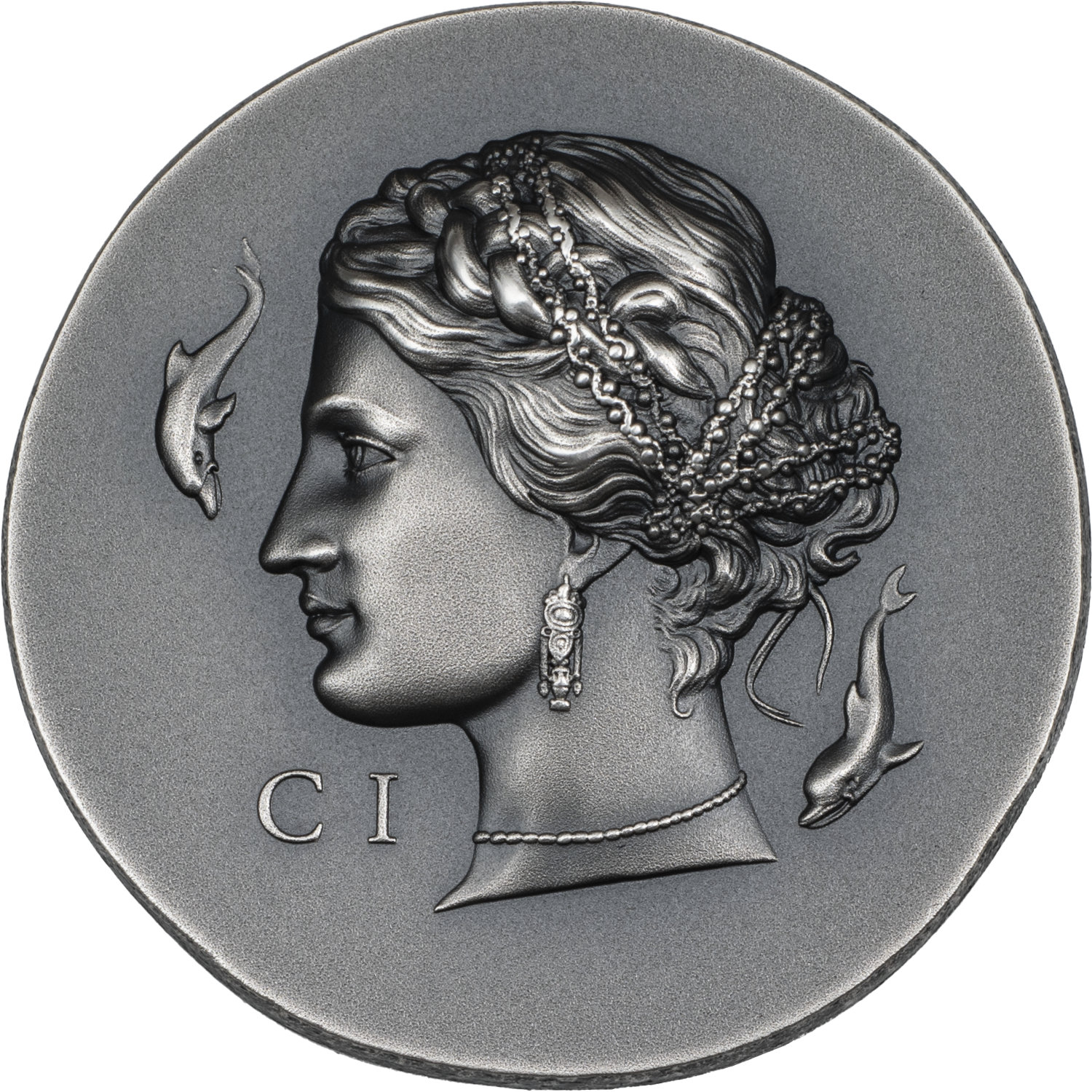 ARETHUSA 1 Oz Silver Coin $5 Cook Islands 2023