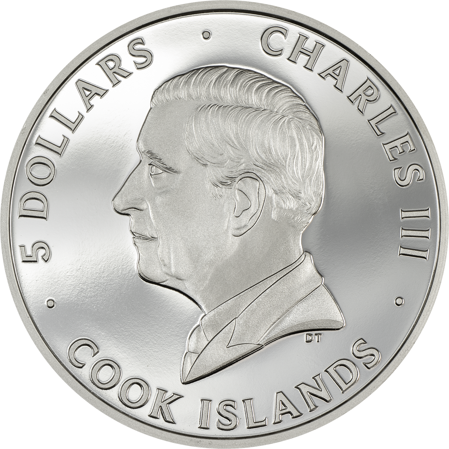 UNDER CAT Underlook 1 Oz Silver Coin $5 Cook Islands 2024