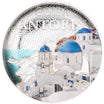The Architectures of the World Santorini 2 Oz Fine Silver Coin reverse royal Canadian Mint