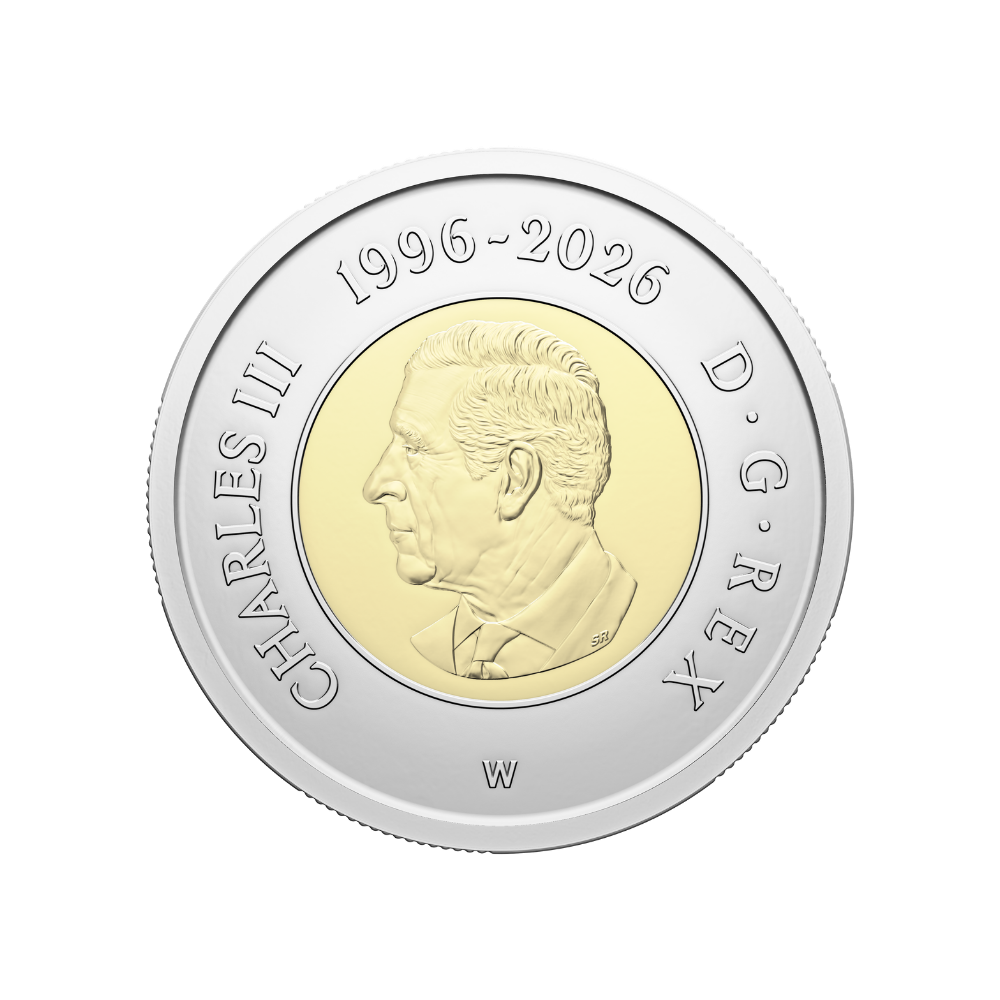 30th Anniversary of the Toonie Collector’s Edition Non-Circulation $2 Special Wrap Roll ROYAL CANADIAN MINT