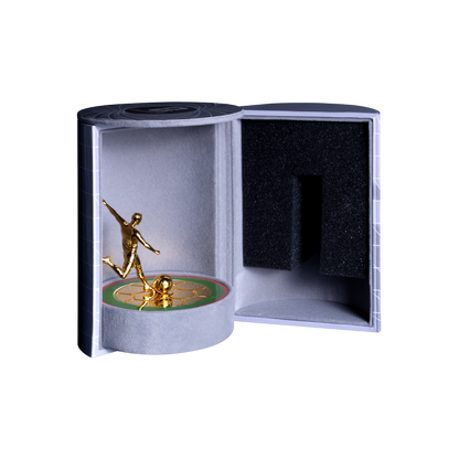 3D Football Player 5 Oz Silver Coin FIFA 2026