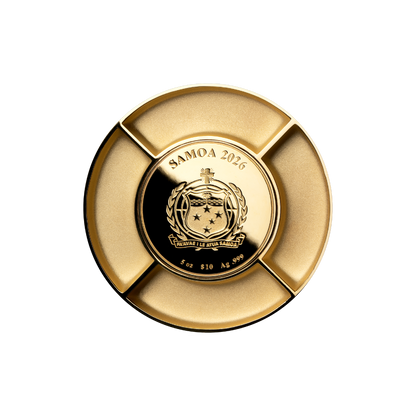 3D Football Player 5 Oz Silver Coin FIFA 2026