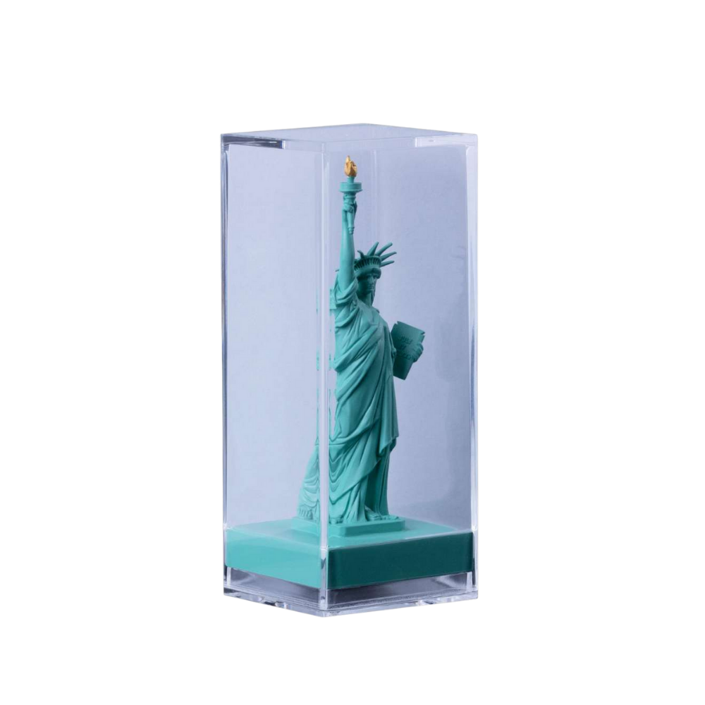 3D STATUE OF LIBERTY 5 Oz Silver Coin $10 Samoa 2024