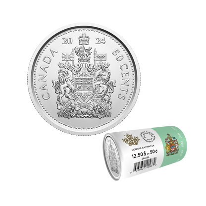 50 Cent Special Wrap Circulation Roll 2024