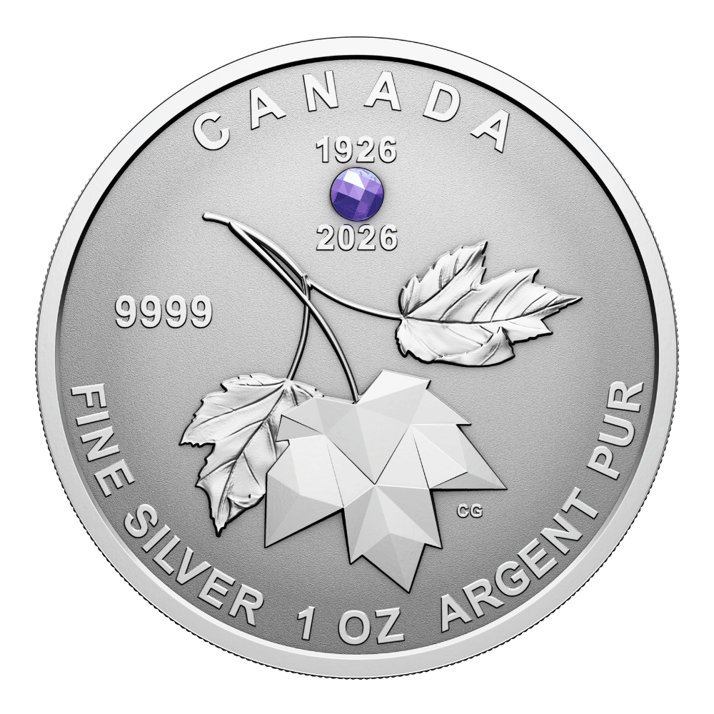 Fine Silver Fractional Set Commemorate the 100ᵗʰ Birthday of Queen Elizabeth II 2026 Royal Canadian Mint