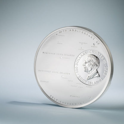60 Years of Self-Government 1 Kg Silver Coin Cook Islands 2025