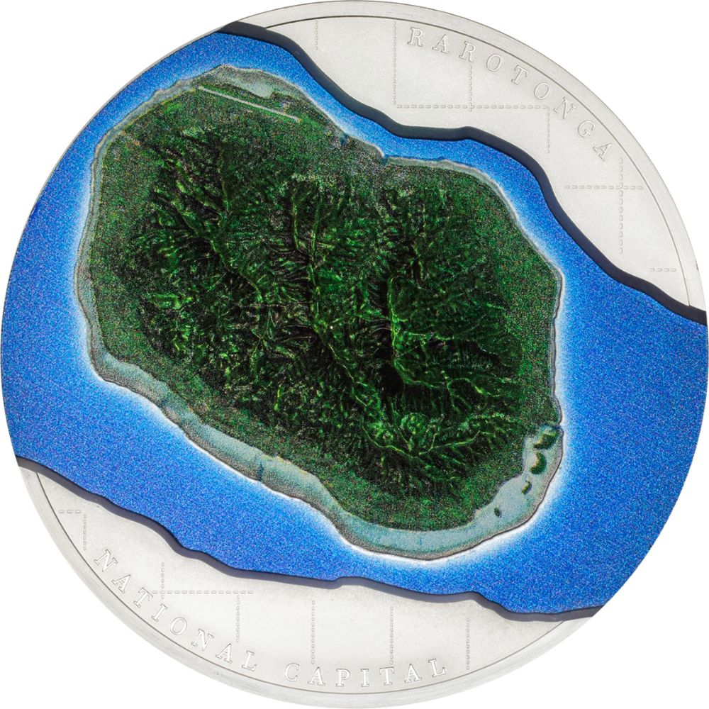 60 Years of Self-Government 1 Kg Silver Coin Cook Islands 2025