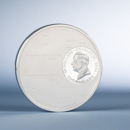 60 Years of Self-Government 2 Oz Silver Coin Cook Islands 2025