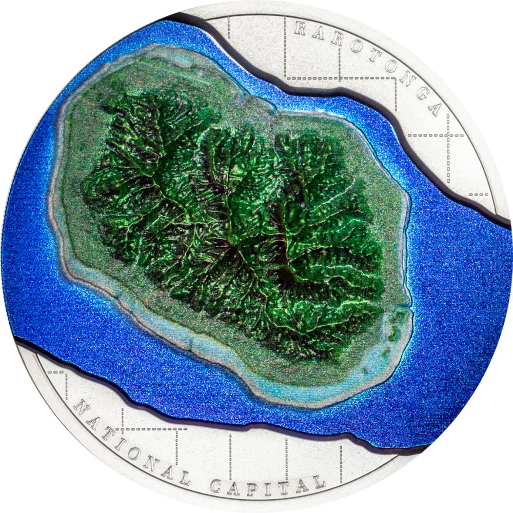 60 Years of Self-Government 2 Oz Silver Coin Cook Islands 2025