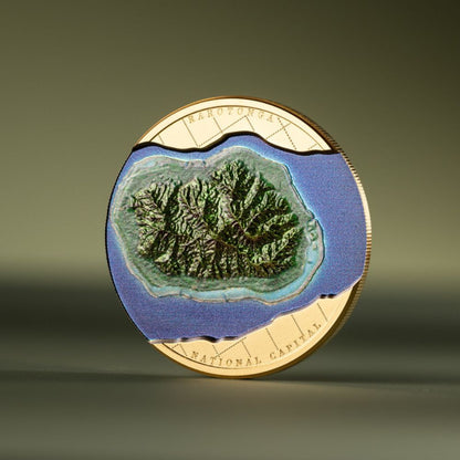 60 Years of Self-Government 1 Oz Gold Coin Cook Islands 2025