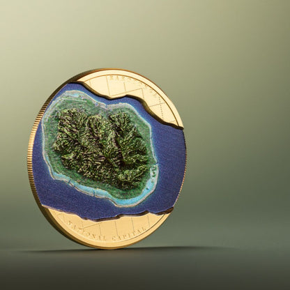 60 Years of Self-Government 1 Oz Gold Coin Cook Islands 2025