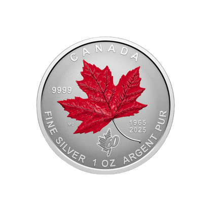 60th Anniversary of Canada’s Flag Fractional Set Silver Coins Canada 2025