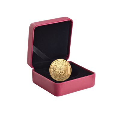80ᵗʰ Anniversary of the End of the Second World War in Europe 1/4 Oz Gold Coin $100 Canada 2025