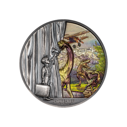 ADVENTURE Daydreamer 2 Oz Silver Coin $10 Palau 2023