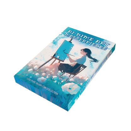 Whistler’s Mother AI-nime Art Masterpieces Silver Coin 2025 popcoins