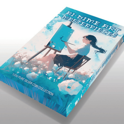 Wanderer Above The Sea of Fog AI-nime Art Masterpieces Silver Coin 2025 packaging popcoins parthava coin