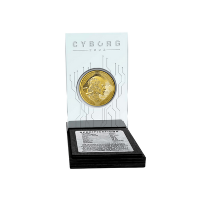 AI CYBORG Artificial Intelligence Gold Coin $50 Tala Samoa 2023