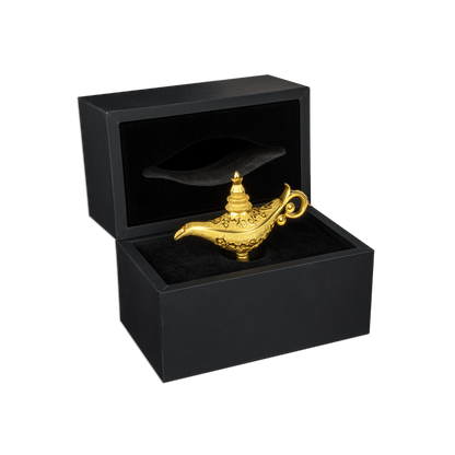 ALADDIN MAGIC LAMP 3D 5 Oz Silver Coin 250 Francs Djibouti 2023