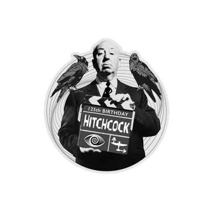 ALFRED HITCHCOCK 125th Anniversary 3 Oz Silver Coin $5 Samoa 2024