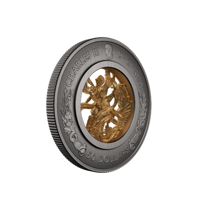 ALLEGORY OF FREEDOM Silver Coin $50 Canada 2024