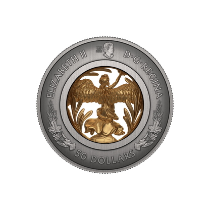 ALLEGORY OF PEACE Silver Coin $50 Canada 2023
