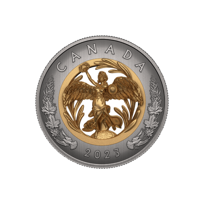 ALLEGORY OF PEACE Silver Coin $50 Canada 2023