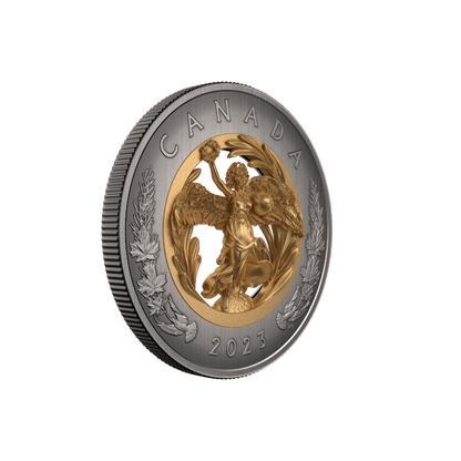 ALLEGORY OF PEACE Silver Coin $50 Canada 2023