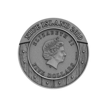 AMAZON Woman Warrior 2 Oz Silver Coin $5 Niue 2019