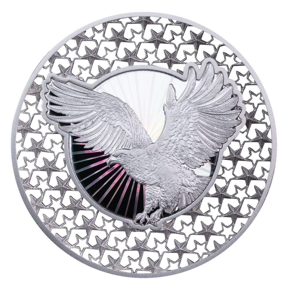 AMERICAN EAGLE Filigree 2 Oz Silver Coin - PARTHAVA COIN