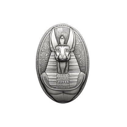 ANUBIS 3 Oz Silver Coin 200 Francs Djibouti 2024