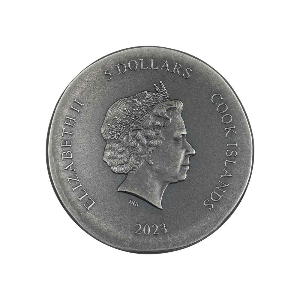 ARETHUSA Numismatic Icons 1 Oz Silver Coin $5 Cook Islands 2023