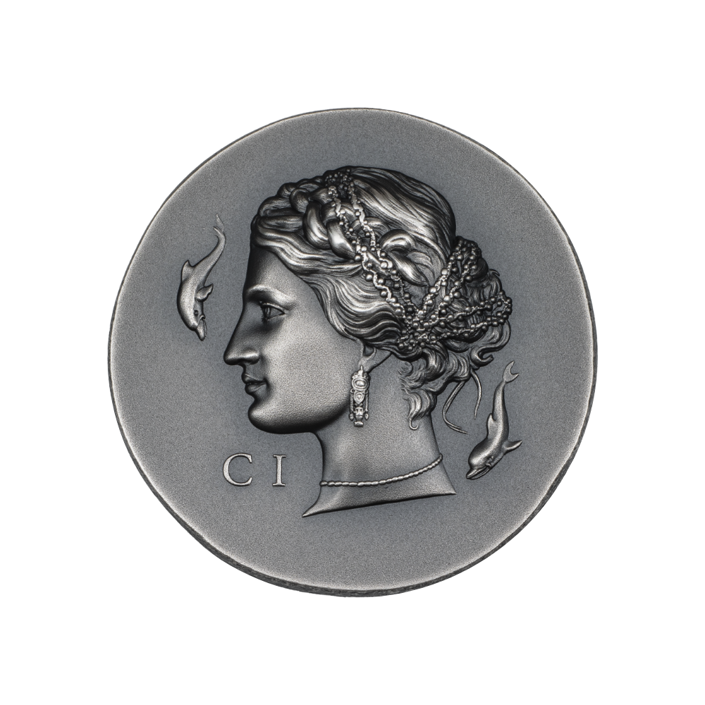 ARETHUSA Numismatic Icons 1 Oz Silver Coin $5 Cook Islands 2023