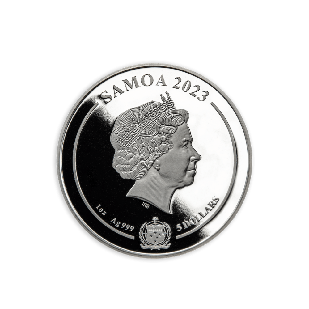ARGONATH Lord Of The Rings 1 Oz Silver Coin $5 Samoa 2023