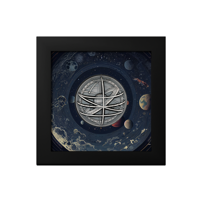 ARMILLARY SPHERE Historic Instruments 2 Oz Silver Coin $10 Cook Islands 2024