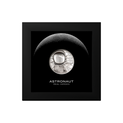 ASTRONAUT Real Heroes 1 Oz Platinum Coin $250 Cook Islands 2024