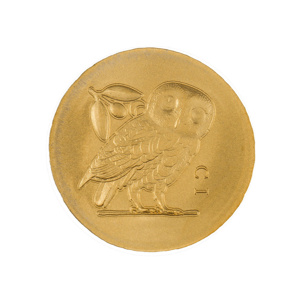 ATHENA’S OWL Numismatic Icons Gold Coin $5 Cook Islands 2022