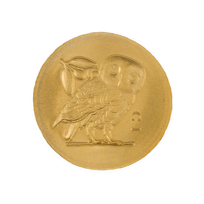 ATHENA’S OWL Numismatic Icons Gold Coin $5 Cook Islands 2022