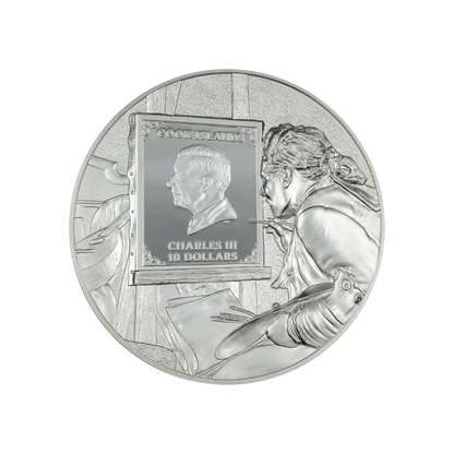 AUGUSTE RENOIR Masters of Art 2 Oz Silver Coin $10 Cook Islands 2024