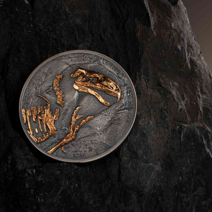 AVES Evolution of Life 1 Oz Silver Coin 500 Togrog Mongolia 2024