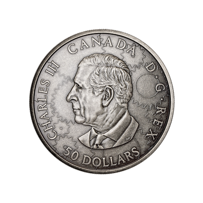 A Whimsical Tale: Steam Locomotive 3 Oz Fine Silver Coin Canada 2025 Royal Canadian Mint