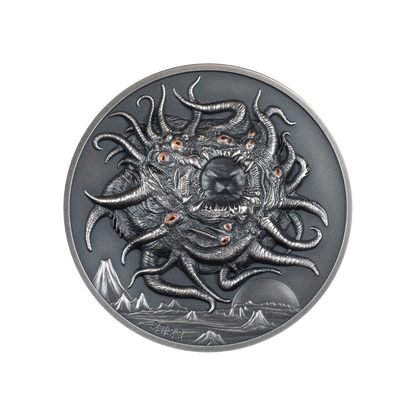 AZATHOTH Howard Phillips Lovecraft 3 Oz Silver Coin $20 Palau 2023