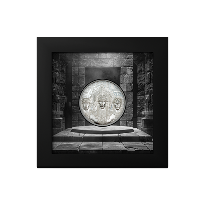 AZTEC EMPIRE 1 Oz Silver Coin $5 Cook Islands 2025