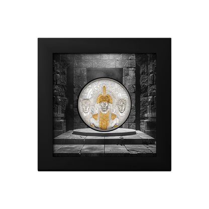 AZTEC EMPIRE 3 Oz Silver Coin $20 Cook Islands 2025