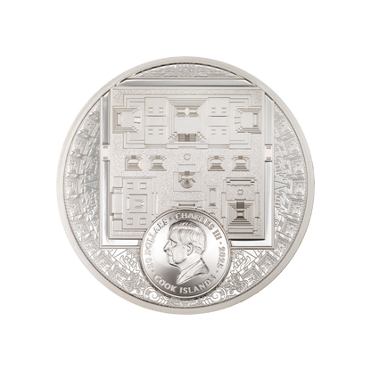 AZTEC EMPIRE 3 Oz Silver Coin $20 Cook Islands 2025