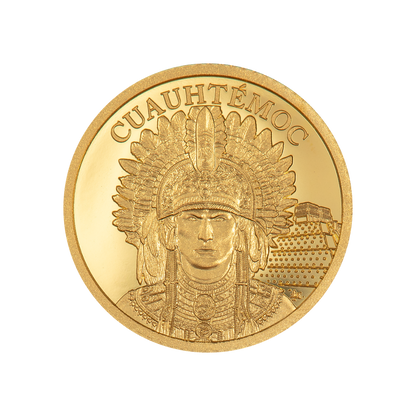 AZTEC EMPIRE Gold Coin $5 Cook Islands 2025